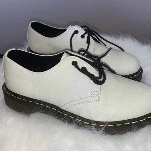 White Sparkly 14961 Dr Martens